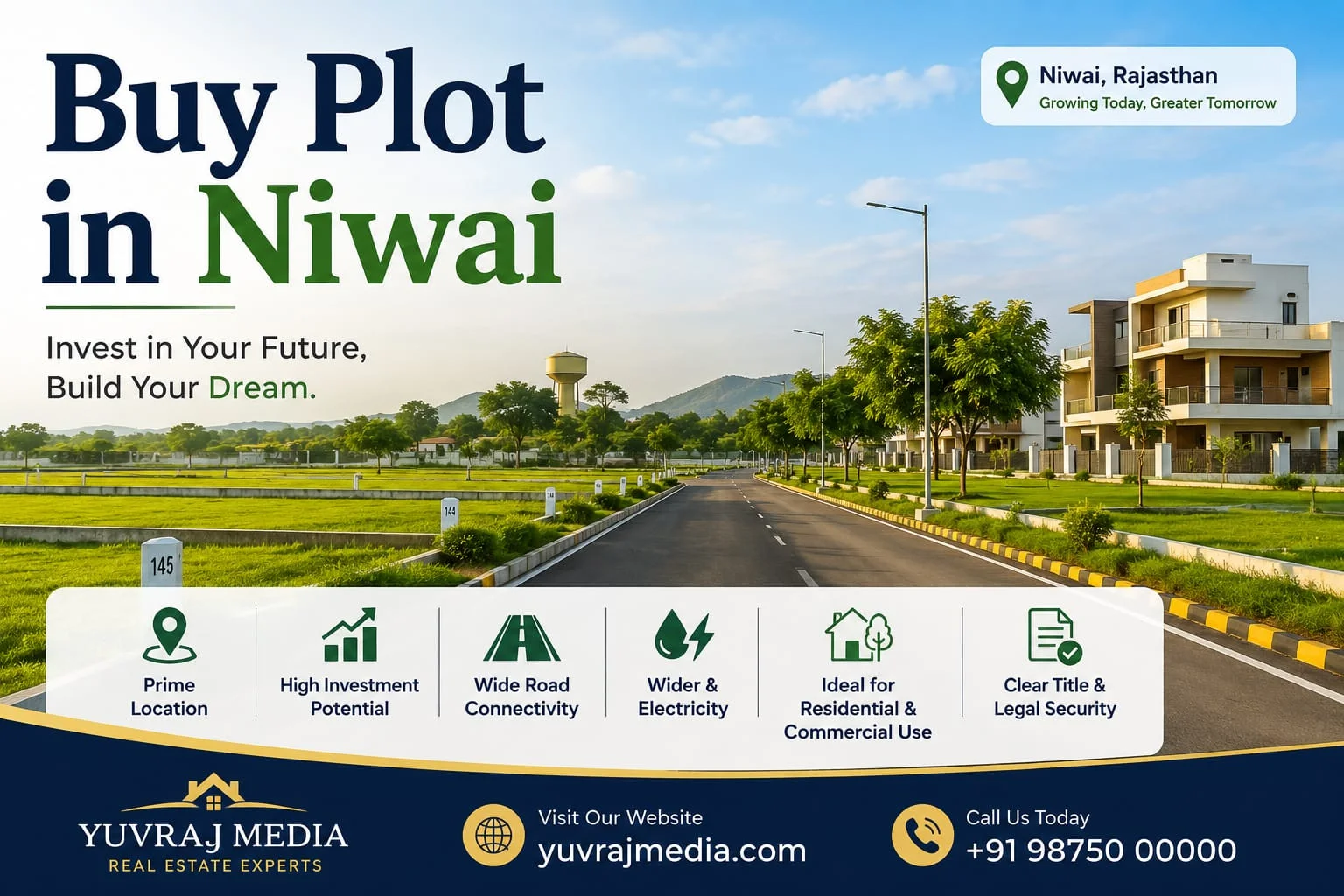Buy Plot in Niwai | Best Residential & Commercial Plots